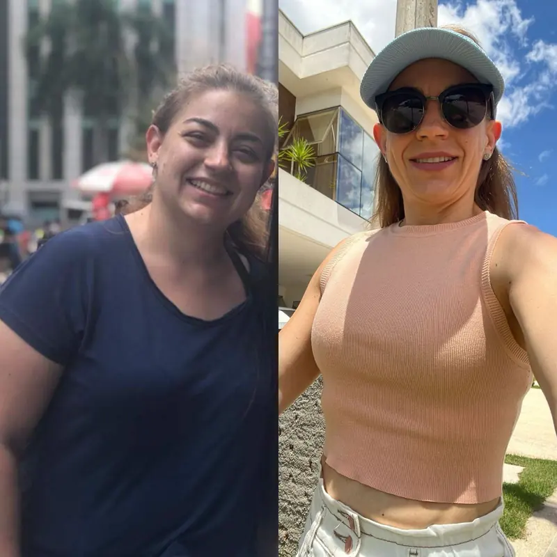 Resultado real de aluna do Protocolo Canetinha